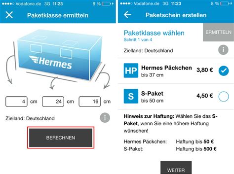 kosten versand päckchen hermes|Hermes paketschein drucken.